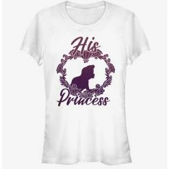 Outlet 🥰 Disney The Little Mermaid His Princess 🛒 Girls T-Shirt ⭐