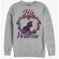 Best reviews of ⭐ Disney The Little Mermaid His Princess Crew Sweatshirt 🔥