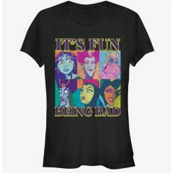 Best reviews of 😍 Disney Villains Villains Squared Up Girls T-Shirt ✔️