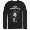 Coupon ✔️ Disney The Little Mermaid Unfortunate Soul Long-Sleeve T-Shirt ✨