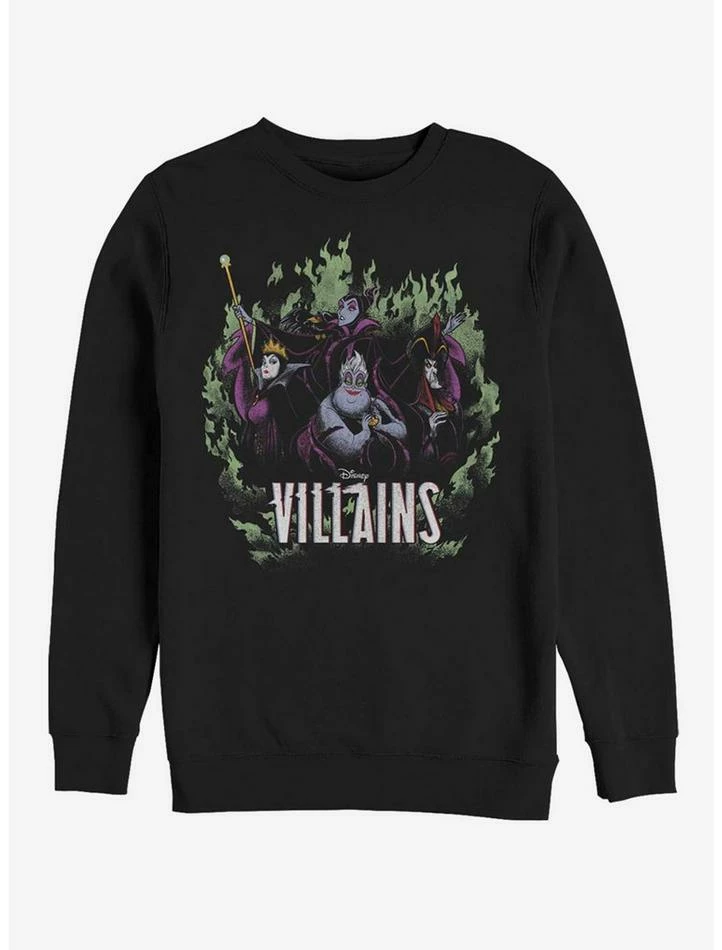 Top 10 ✔️ Disney Villains Children Of Mayhem Crew Sweatshirt ❤️ 1 Top 10 ✔️ Disney Villains Children Of Mayhem Crew Sweatshirt ❤️