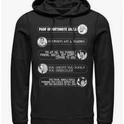 Flash Sale ⭐ Disney Villains Villain Quotes Hoodie 🥰