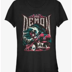 Cheap 🔔 Disney Villains Cruella De Vil Speed Demon Girls T-Shirt 😍