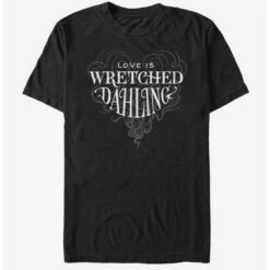 Top 10 😀 Disney Villains Cruella De Vil Love Is Wretched Dahling T-Shirt 🔥