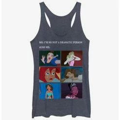 Cheap 🎁 Disney Princess Drama Meme Girls Tank 🤩