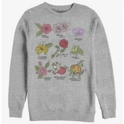 Best deal ❤️ Disney Princess Princess Flowers Crew Sweatshirt ✔️