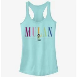 Wholesale ✔️ Disney Mulan Colorful Title 😍 Girls Tank ✔️
