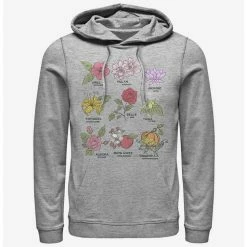 Best Sale 😍 Disney Princess Princess Flowers Hoodie ❤️