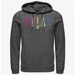 Wholesale 😀 Disney Mulan Colorful Title Hoodie 😀