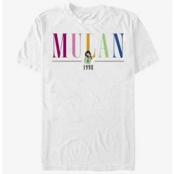 Budget ✔️ Disney Mulan Colorful Title T-Shirt 🔥
