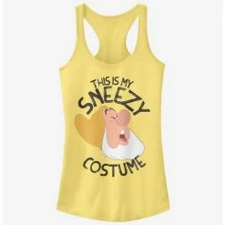 Best Pirce 👍 Disney Snow White Sneezy Costume Girls Tank 😉