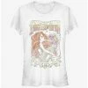 Coupon 💯 Disney The Little Mermaid Romatic Ariel Girls T-Shirt 😍