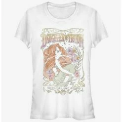 Coupon 💯 Disney The Little Mermaid Romatic Ariel Girls T-Shirt 😍