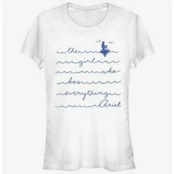 Budget 👍 Disney The Little Mermaid The Girl Who Girls T-Shirt 🥰