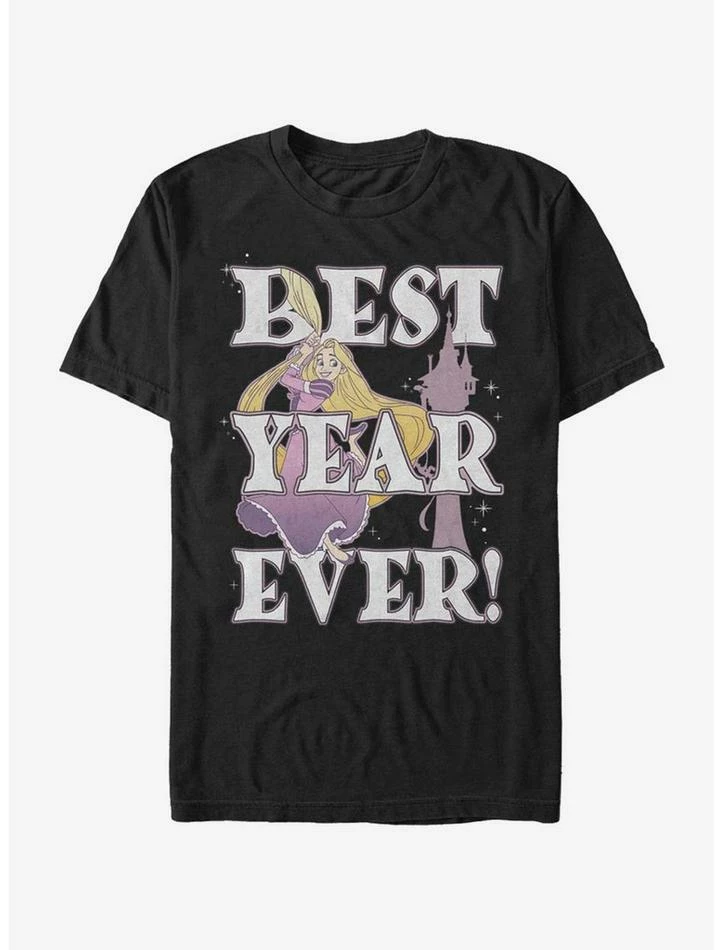 Best Sale ❤️ Disney Tangled Rapunzel Best Year T-Shirt ✨ 1 Best Sale ❤️ Disney Tangled Rapunzel Best Year T-Shirt ✨