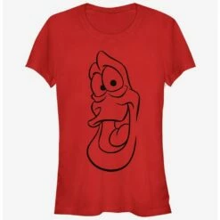 Wholesale 👏 Disney The Little Mermaid Sebastian Big Face Girls T-Shirt 👏