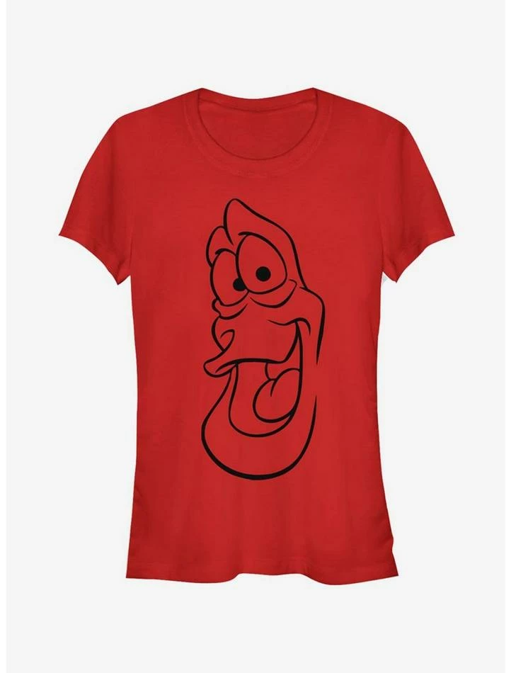 Wholesale π Disney The Little Mermaid Sebastian Big Face Girls T-Shirt π 1 Wholesale π Disney The Little Mermaid Sebastian Big Face Girls T-Shirt π