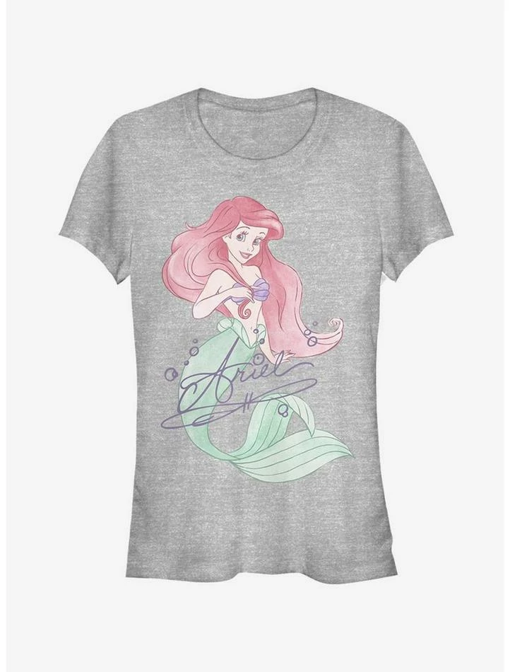 Top 10 ⌛ Disney The Little Mermaid Signed Ariel ⭐ Girls T-Shirt ⭐ 1 Top 10 ⌛ Disney The Little Mermaid Signed Ariel ⭐ Girls T-Shirt ⭐