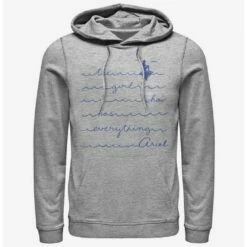 Cheap 😀 Disney The Little Mermaid The Girl Who Hoodie 🎉