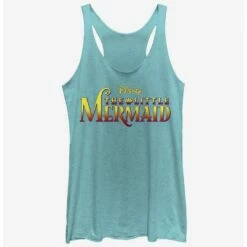 Coupon 😉 Disney The Little Mermaid Logo Girls Tank 👏
