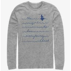 Outlet 🥰 Disney The Little Mermaid The Girl Who Long-Sleeve T-Shirt ⌛