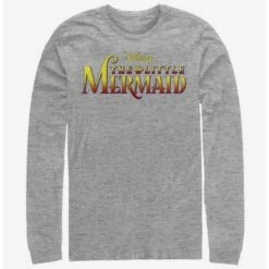 Best reviews of ⭐ Disney The Little Mermaid Logo Long-Sleeve T-Shirt ✨