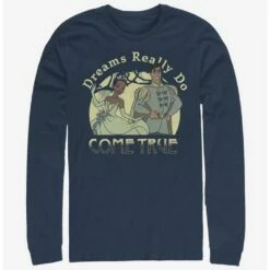 Best reviews of ⭐ Disney The Princess And The Frog Dreams Do Come True Long-Sleeve T-Shirt 🤩