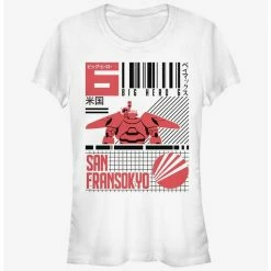 Promo 😉 Disney Big Hero 6 San Fransokyo Pride Girls T-Shirt 💯
