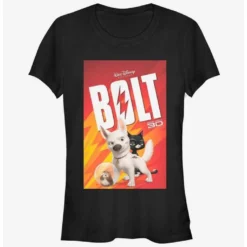Cheapest ⌛ Disney Bolt Poster 🔔  Girls T-Shirt 😀