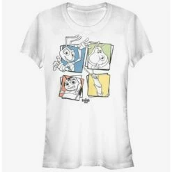 Brand new 🎁 Disney Pixar A Bug's Life Four Up 🧨 Girls T-Shirt ❤️