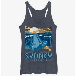 Hot Sale 😉 Disney Pixar Finding Nemo Wallaby Way Sydney Girls Tank 🌟