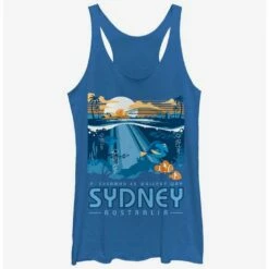 Cheapest ⌛ Disney Pixar Finding Nemo Wallaby Way Sydney ✨ Girls Tank 🔥