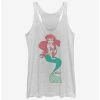 Budget ✨ Disney The Little Mermaid Ariel Big Vintage 😀 Girls Tank ❤️