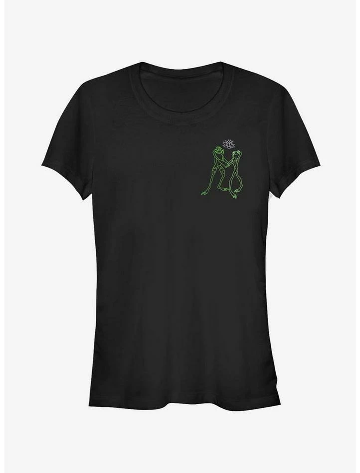 Outlet 👏 Disney The Princess And The Frog Dancing Frogs 🎁 Girls T-Shirt ⌛ 1 Outlet 👏 Disney The Princess And The Frog Dancing Frogs 🎁 Girls T-Shirt ⌛