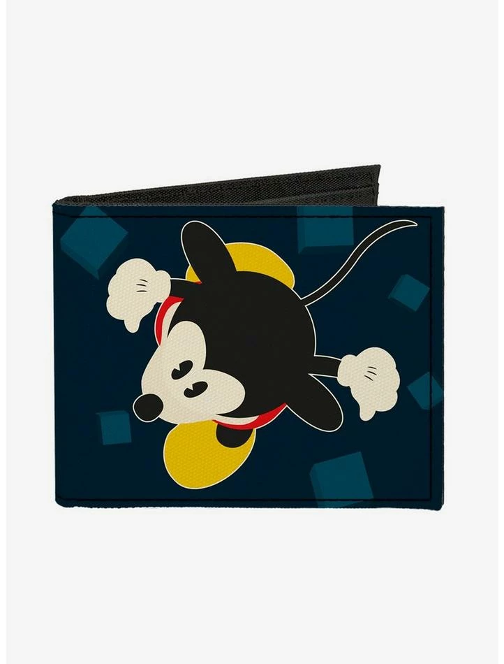 Budget π Disney Mickey Mouse Pose Alternate Views Head Feet Blocks Bifold Canvas Wallet π€© 1 Budget π Disney Mickey Mouse Pose Alternate Views Head Feet Blocks Bifold Canvas Wallet π€©