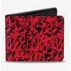 Brand new 🧨 Disney Mulan Chinese Characters Collage Bifold Wallet 🤩