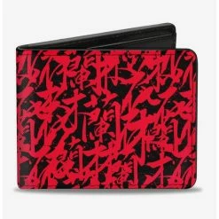 Brand new 🧨 Disney Mulan Chinese Characters Collage Bifold Wallet 🤩