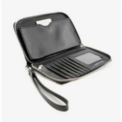 Budget 👏 Disney Signature D Monogram Black Zip Around Wallet 😉 -Dressup Outfits Shop 14220688 av3