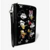 Discount 🤩 Disney The Sensational Six Smiling Faces Stars Zip Around Rectangle Wallet ❤️