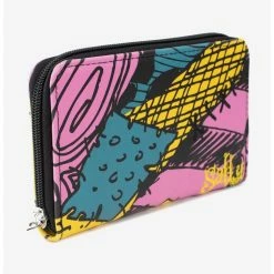 Cheapest 👍 The Nightmare Before Christmas Sally Patchwork Vegan Leather Zip Around Wallet 👏