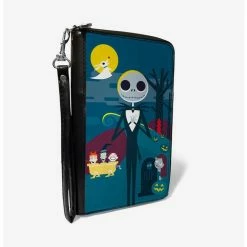 Best deal 😉 The Nightmare Before Christmas Jack Cemetery Zip Around Wallet 🎉