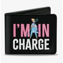 Flash Sale ⭐ Disney Pixar Toy Story Bo Peep Im In Charge Pose Bifold Wallet ⌛