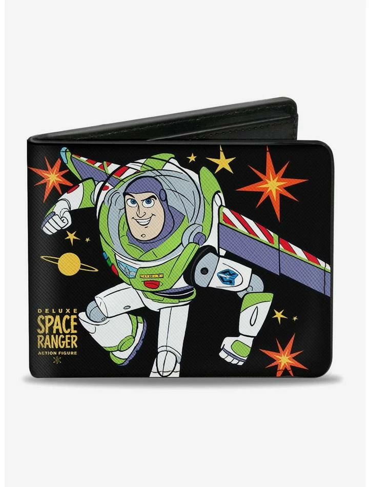 Best deal π€© Disney Pixar Toy Story Buzz Lightyear Action Pose Stars Bifold Wallet π 1 Best deal π€© Disney Pixar Toy Story Buzz Lightyear Action Pose Stars Bifold Wallet π