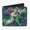 Top 10 ✨ Disney Pixar Toy Story Buzz Lightyear Flight Space Ranger Logo Bifold Wallet ⭐