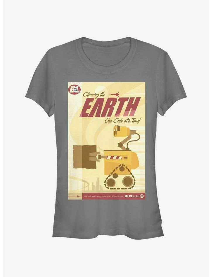 Brand new β¨ Disney Pixar Wall-E Cleaning The Earth Poster 𧨠Girls T-Shirt β 1 Brand new β¨ Disney Pixar Wall-E Cleaning The Earth Poster 𧨠Girls T-Shirt β