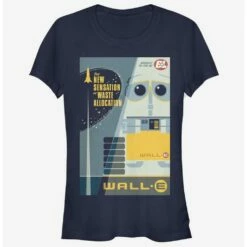 Best Pirce 👏 Disney Pixar Wall-E New Sensation Poster Girls T-Shirt 🔥