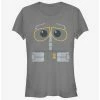 Deals 🔥 Disney Pixar Wall-E Wall-E Big Face Girls T-Shirt 🔔
