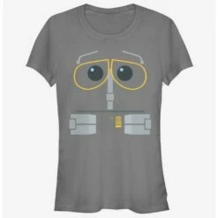 Deals 🔥 Disney Pixar Wall-E Wall-E Big Face Girls T-Shirt 🔔