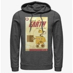 Buy ⌛ Disney Pixar Wall-E Cleaning The Earth Poster Hoodie ❤️