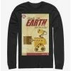 Best Pirce 💯 Disney Pixar Wall-E Cleaning The Earth Poster Long-Sleeve T-Shirt 😀